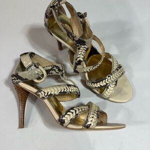 Michael Kors Snakeskin Sandals